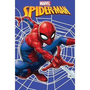 Jerry Fabrics Fleece deka 100x150 - Spider-man web