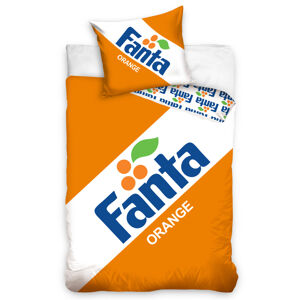 TipTrade Bavlněné povlečení 140x200 + 70x90 cm - Fanta Clasic Logo