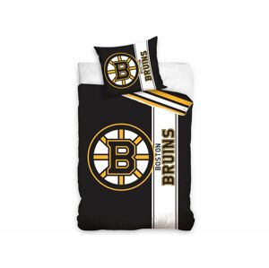 TipTrade Bavlněné povlečení 140x200 + 70x90 cm - NHL Boston Bruins Belt