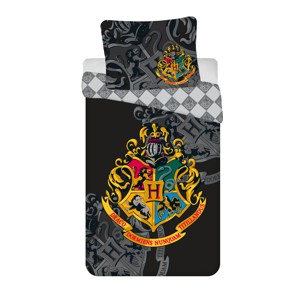 Jerry Fabrics Bavlněné povlečení 140x200 + 70x90 cm - Harry Potter