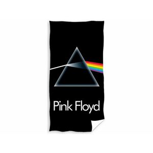 Carbotex Bavlněná froté osuška 70x140 cm - Pink Floyd The Dark Side of the Moon