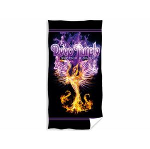 Carbotex Bavlněná froté osuška 70x140 cm - Deep Purple Phoenix Rising