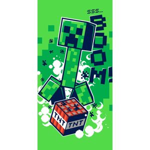 Jerry Fabrics Bavlněná froté osuška 70x140 cm - Minecraft Boom