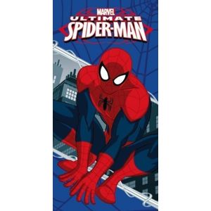 FARO Bavlněná froté osuška 70x140 cm - Ultimate Spiderman modrá