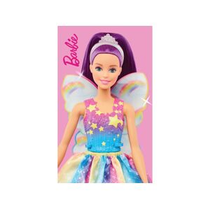 Carbotex Bavlněný froté ručníček 30x50 cm - Barbie Duhová víla