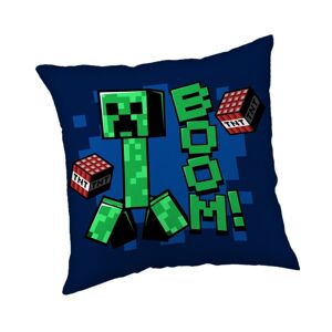 Jerry Fabrics Dekorační polštářek 40x40 cm - Minecraft Jolly Boom
