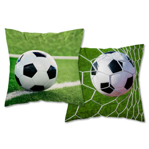 Detexpol Povlak na polštářek 40x40 cm - Fotbalový míč