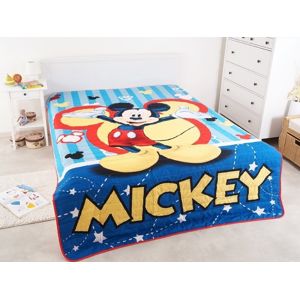 Jerry Fabrics Letní deka prošívaná licenční Mickey 180x260