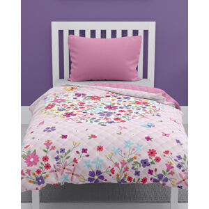 Detexpol Luxusní přehoz na postel 170x210 cm -  Květiny