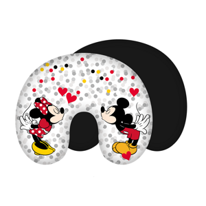 Jerry Fabrics Cestovní polštářek Mickey and Minie Dots