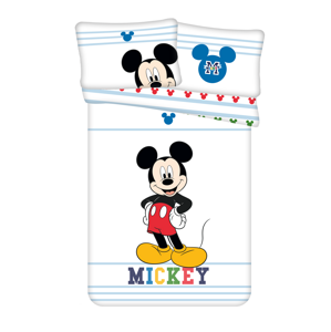 Jerry Fabrics Povlečení do postýlky 100x135 + 40x60 cm - Mickey Mouse "Colors"