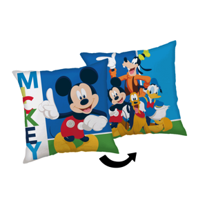 Jerry Fabrics Dekorační polštářek 35x35 cm -  Mickey and Friends