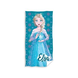 TipTrade Bavlněná froté osuška 70x140 cm - Ledové království Elsa Ledová královna
