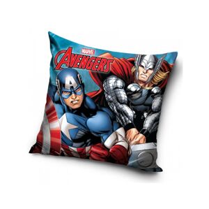 Carbotex Povlak na polštářek 40x40 cm - Avengers Kapitán Amerika a Thor