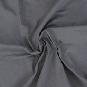 Kvalitex Luxusní bavlněné JERSEY prostěradlo s lycrou 90x200 cm - tmavě šedá
