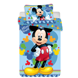 Jerry Fabrics Povlečení do postýlky 100x135 + 40x60 cm - Mickey baby 02